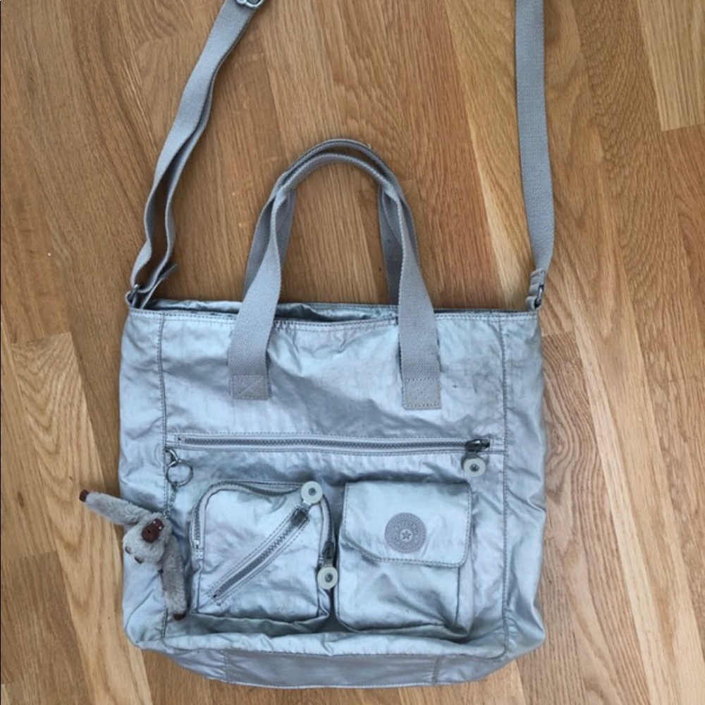 Kipling Silver Bag